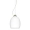 Besa Lighting Lucia Cord Pendant, Opal Matte, Satin Nickel Finish, 1x9W LED 1KX-169707-LED-SN - alternate 1